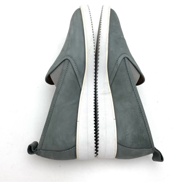 EVERLANE The Nubuck Leather Street Shoes Pointed Toe Loafer Gray Size 9.5 - Picture 8 of 11